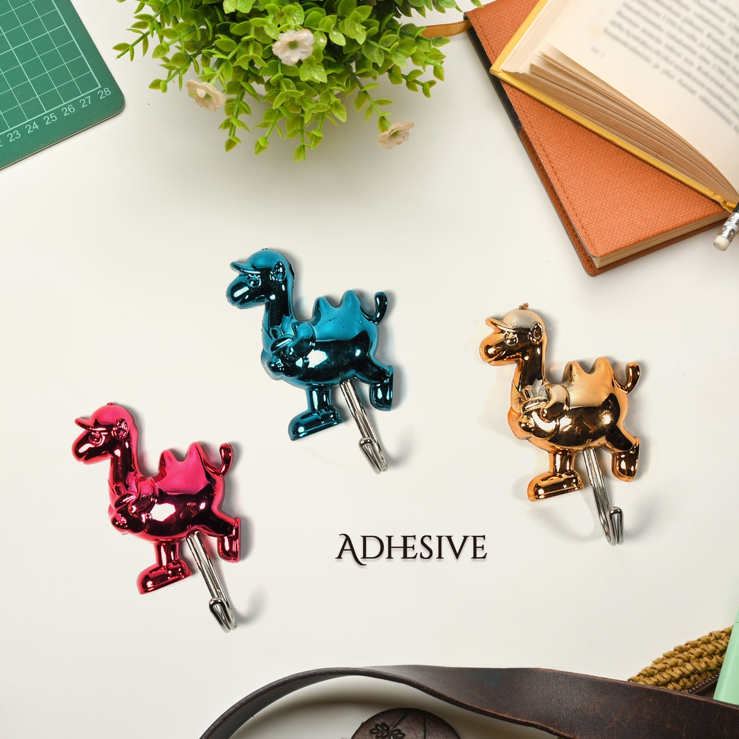 4507 CAMEL SHAPE HOOK STRONG WALL HOOK ADHESIVE HOOK WALL HOOKS HIGH QUALITY PREMIUM HOOK FOR HOME , OFFICE , & MULTIUSE HOOK ( 3pc ) DeoDap 4507 CAMEL SHAPE HOOK STRONG WALL HOOK ADHESIVE HOOK WALL HOOKS HIGH QUALITY PREMIUM HOOK FOR HOME , OFFICE , & MULTIUSE HOOK ( 3pc ) DeoDap